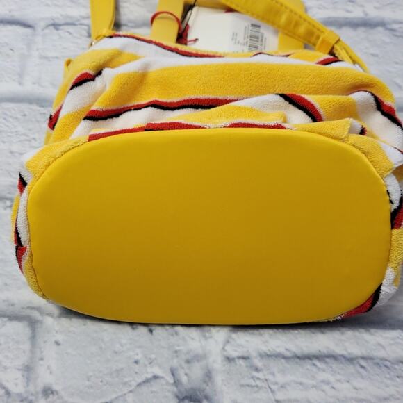 MWT Solid & Striped Lola Top Handle Mini Bag - Picture 4 of 11